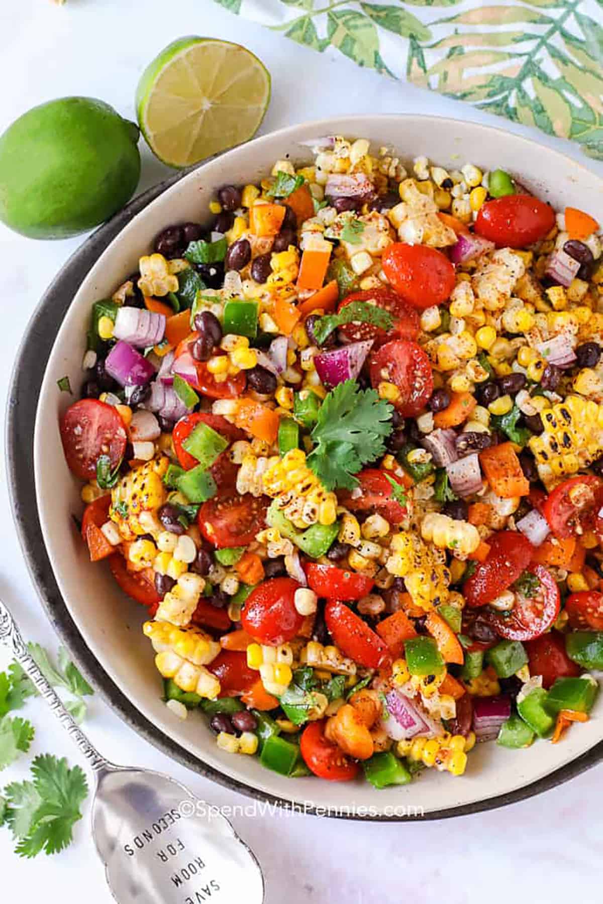 Versatile Black Bean & Corn Salad: Side Dish, Salsa, & Topping